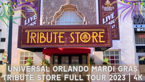 Universal Orlando Mardi Gras Tribute Store Full Tour 2023