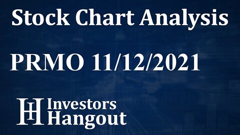 PRMO Stock Chart Analysis Prom Resources Inc. - 11-12-2021