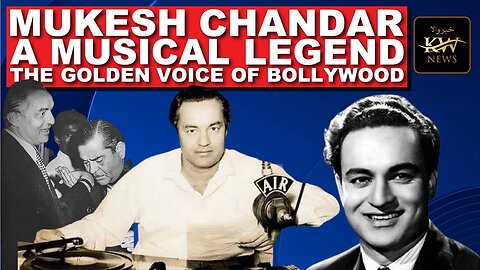 Mukesh Biography | Tribute to the Golden Voice of Bollywood | Life & Family | Khabarwala News