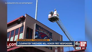 Clearwater Threshers to honor first responders