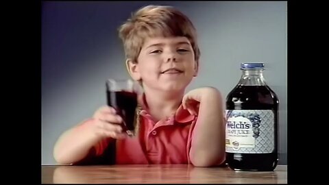 Welch's Grape Juice with Spanky (Travis Tedford) - Drink Commercial 1994