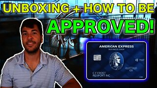AMEX BLUE BUSINESS CASH (How To Be Approved + Unboxing 2021)
