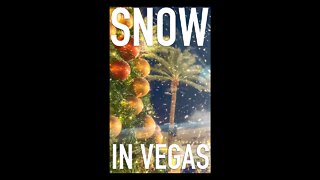 I bet you didn’t know it “snows” in Vegas every day…