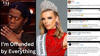 "RACIAL ABUSE" Miss Zimbabwe attacked online because she is WHITE?!?