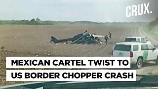 Cartel laughs as US National Guard Chopper Crashes Near Mexico Border in TX