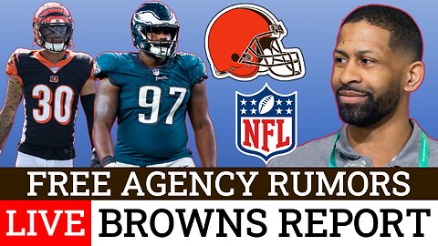 LIVE Cleveland Browns Report Before NFL Free Agency
