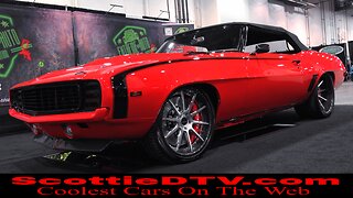 1969 Chevrolet Camaro Convertible SEMA Show Las Vegas Pro Auto Custom Interiors