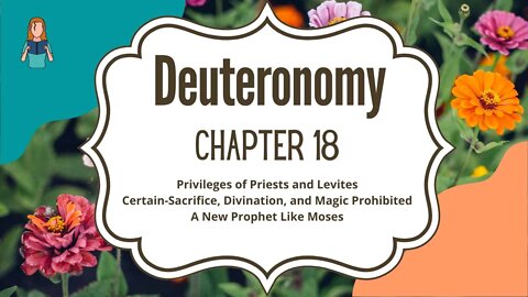 Deuteronomy Chapter 18 | NRSV Bible Reading