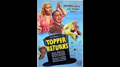 TOPPER RETURNS Full Comedy Movie Joan Blondell & Carole Landis
