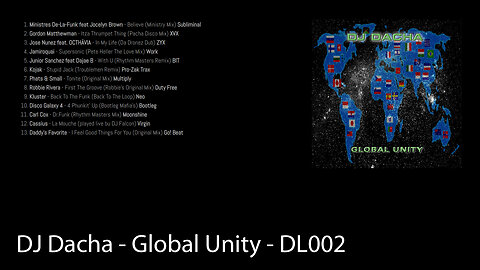 DJ Dacha - Global Unity - DL002 (Disco Funky Tech House DJ Mix) Deep Link