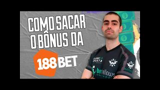 188BET BÔNUS DE Boas-vindas COMO SACAR