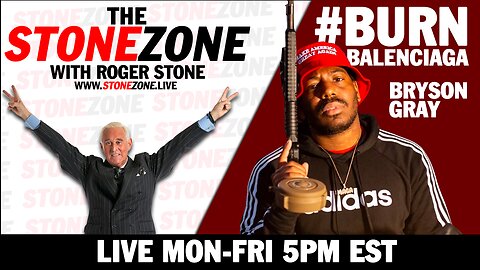 Bryson Gray UNLOADS on Balenciaga with Roger Stone on The StoneZONE