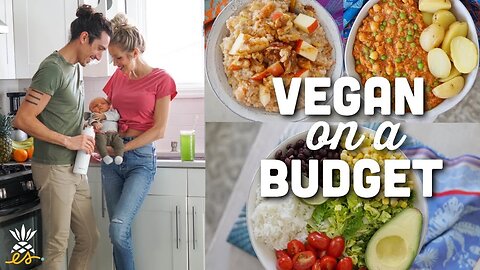 3 BUDGET-FRIENDLY VEGAN MEALS FOR BEGINNERS | FULL DAY OF EATING