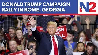 LIVE: President Donald Trump campaign rally in Rome, Georgia | NEWSMAX2