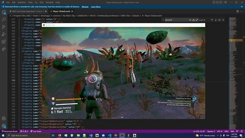 [ Demo ] Hot Reloading MBINs with NoMansSky.Api