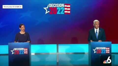 Charlie Crist, Nikki Fried exchange barbs during Democratic gubernatorial debate