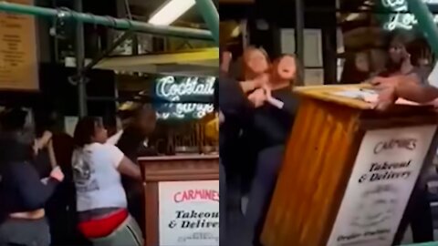 Fight Breaks Out At New York Restaurant After Hostess Asks For Vaccination Proof