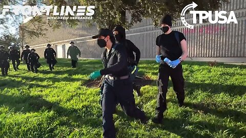 Riot Police taking down Antifa at UC Davis