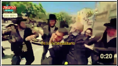 Israel - Jews who demonstrated against violence against Palestinians beaten by Israeli police