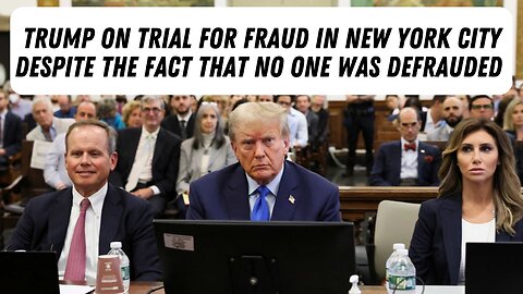 Trump Fraud Trial Begins In New York City !!!