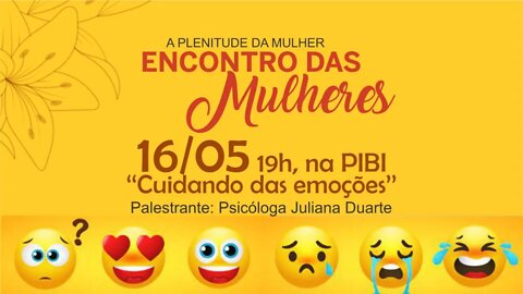 ENCONTRO DAS MULHERES CRISTÃS EM MISSÃO | 16 MAIO 2022 | 19H