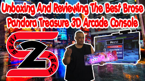 Unboxing & Reviewing The Best Brose Pandora Treasure 3D Arcade Console - Must Have