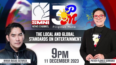 LIVE: 3PM Luzon Visayas Mindanao – Pilipinas Muna with Peter Flores Serrano | December 11, 2023