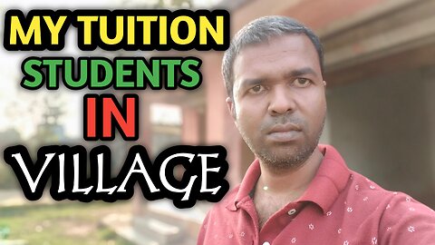 Morning Tuition Vlog || Village Students