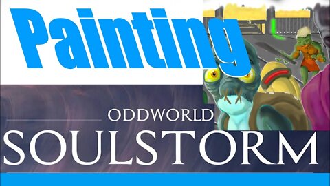 SOULSTORM ABE CAPTURED PAINTING ! ODDWORLD INHABITANTS CREATION OMNIBUS