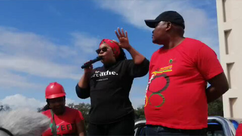 Watch: EFF National Chairperson Veronica Mente Addressing Members, In Cape Town
