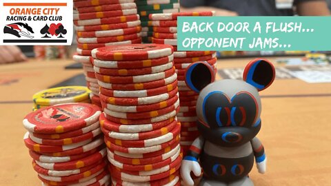 Back Door A Flush and Opponent Jams - Kyle Fischl Poker Vlog Ep 68