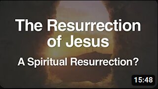 6. The Resurrection of Jesus (Ghost)