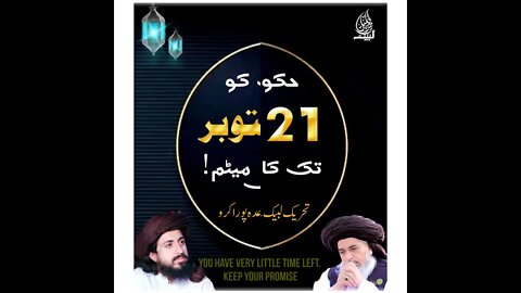 ameer ul mujahideen allama Hafiz khadim hussan rizvi