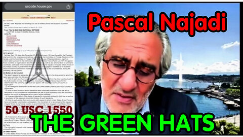 Pascal Najadi Breaking "The Green Hats" #WWG1WGA - JFK