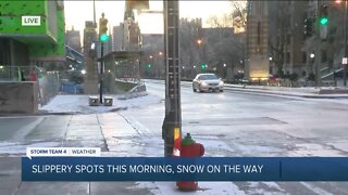 Some roads, sidewalks remain icy