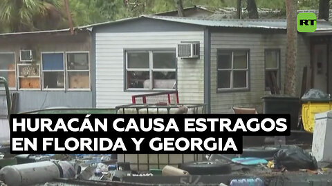 Idalia amenaza a Carolina del Sur y del Norte tras causar estragos en Florida y Georgia