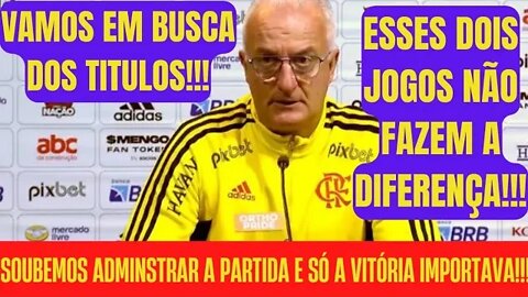 COLETIVA DE IMPRENSA BOTAFOGO X FLAMENGO/DORIVAL JÚNIOR FALANDO SOBRE A VITÓRIA E PRÓXIMOS JOGOS!!!