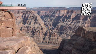 Man dies after driving over Grand Canyon's western rim in apparent suicide