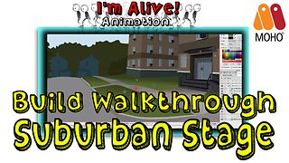 Creating A Suburban Stage | Build Walkthrough | Moho Pro