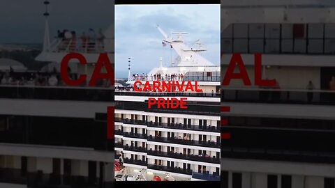 There is a FUN ship leaving Tampa today. Drone 11/11/23 #shorts #cruise #ccl #carnivalcruise