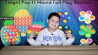 Fidget Pop It Simple Dimple Full Play Review