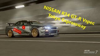 Nissan R34 GT-R V spec # Tokyo Expressway # Logitech G29 # PS4 PRO # Gameplay