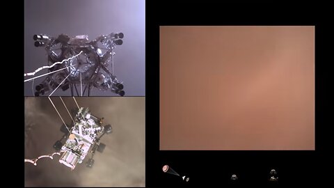 Perseverance Rover’s Descent and Touchdown on Mars (Official NASA Video)