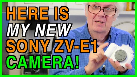 Meet My New Sony ZV-E1 Camera!