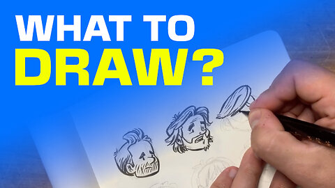3 Drawing Exercises to Increase Your Art productivity! Warm-Up Practice