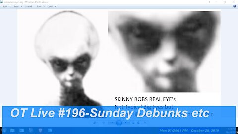 Sunday Live on Skinny Bob Debunked Again & Tic-Tac G-Forces & UFO Vid Debunks ) - OT Chan Live#196