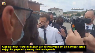 French President Emmanuel Macron Slapped - Again