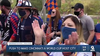 Soccers fans hope Cincinnati has shot as World Cup host