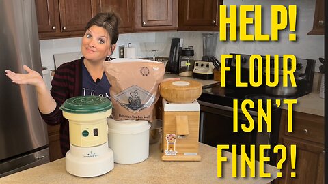 How to Mill Fine Flour | Grain Mill Settings | Milling Troubleshooting