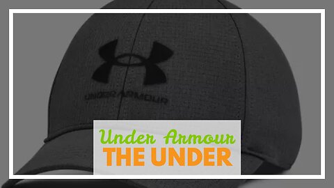 Under Armour Boys' Sports Cap, Low Profile Fit & Snap Back Closure